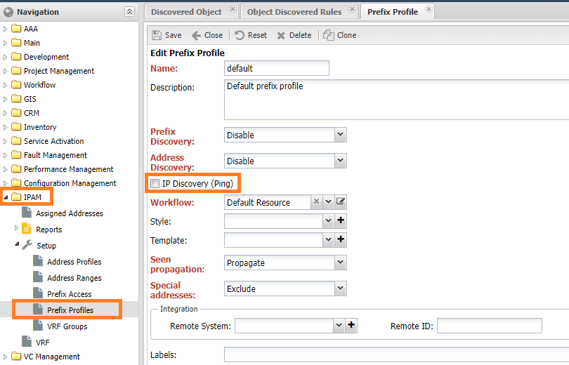 IP Discovery on IPAM
